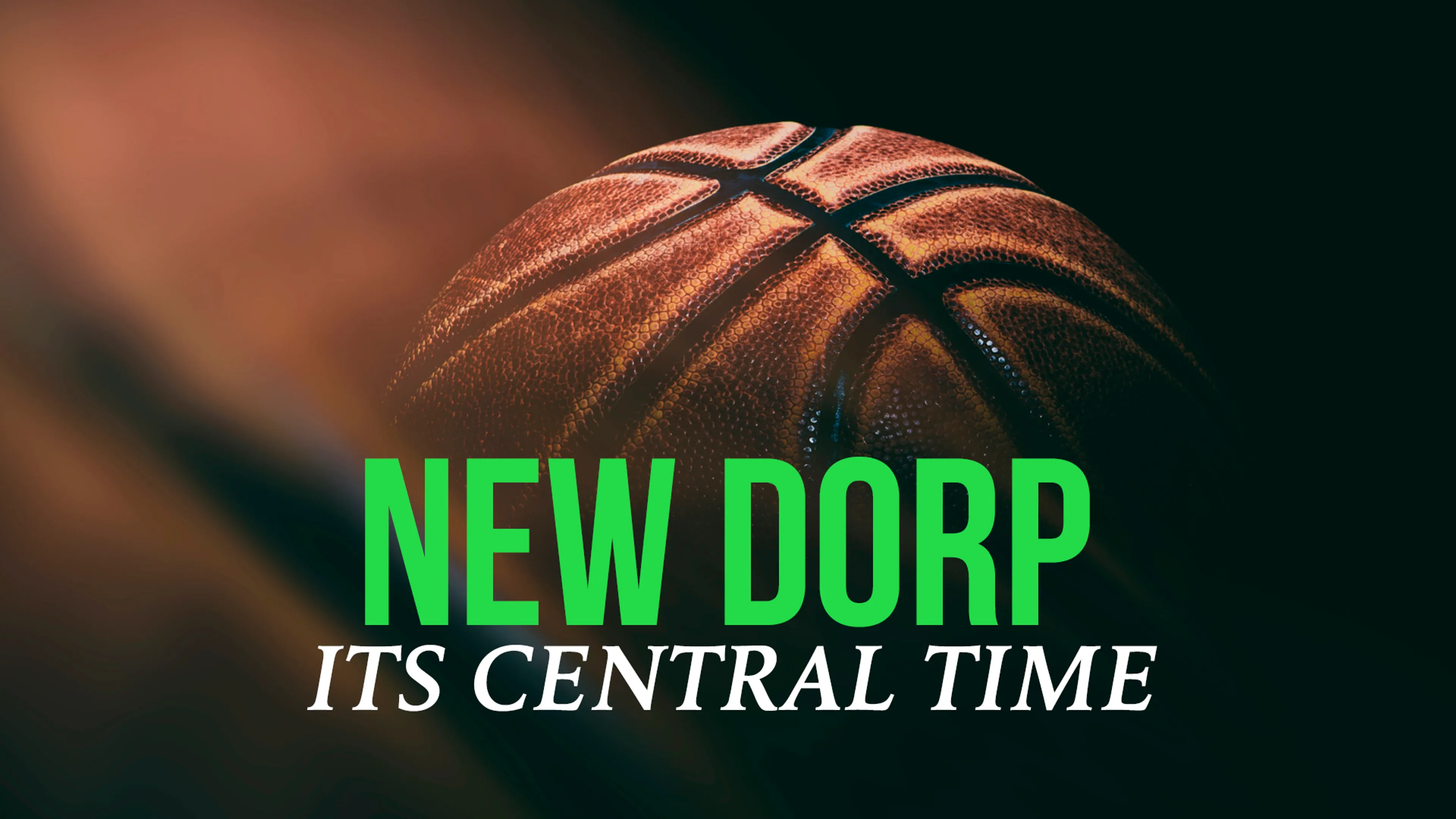 New Dorp Its Central Time poster